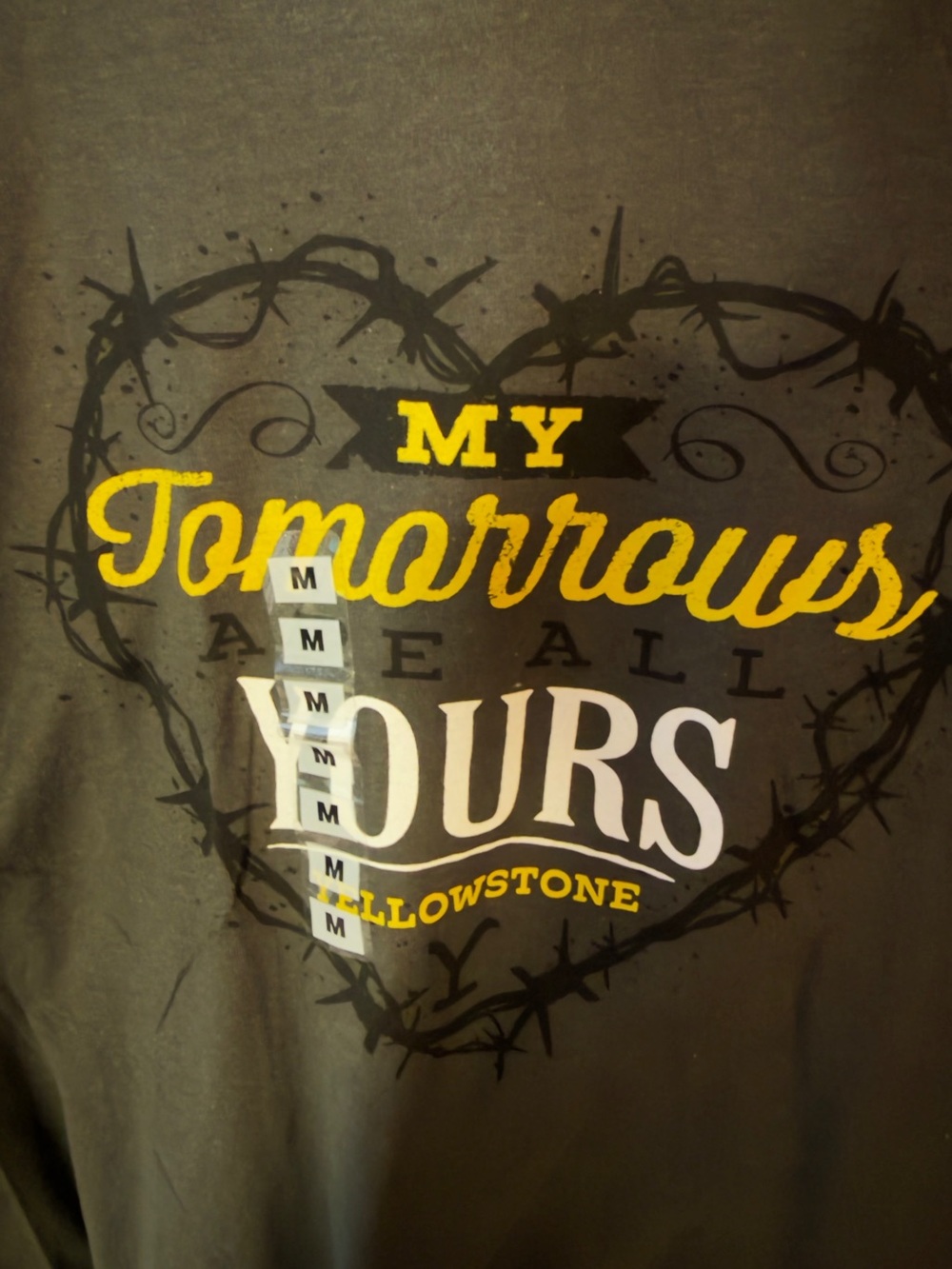 Yellowstone  'My Tomorrows Are All Yours' Graphic Tee 🌺 - Picture 3 of 5